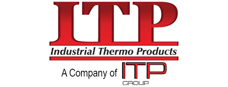 ITP Group logo featuring Industrial Thermo Products with a red gradient design.